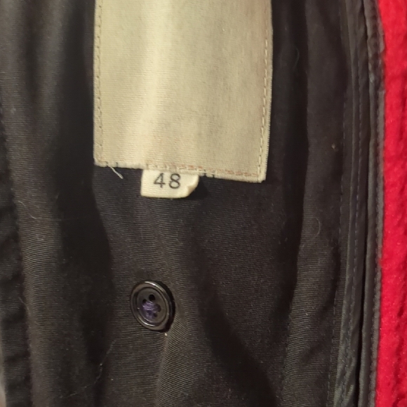 Rainfair Men's Black Trench Coat - Picture 3 of 6